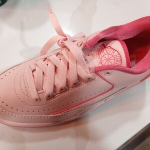 Pink Air Jordan Sneakers